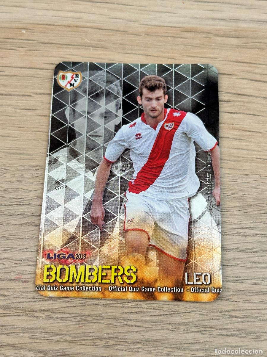 Cromos de Futebol: 12/21 LEO BOMBERS BRILLO LISO RAYO 12 13 MUNDICROMO 2012 2013