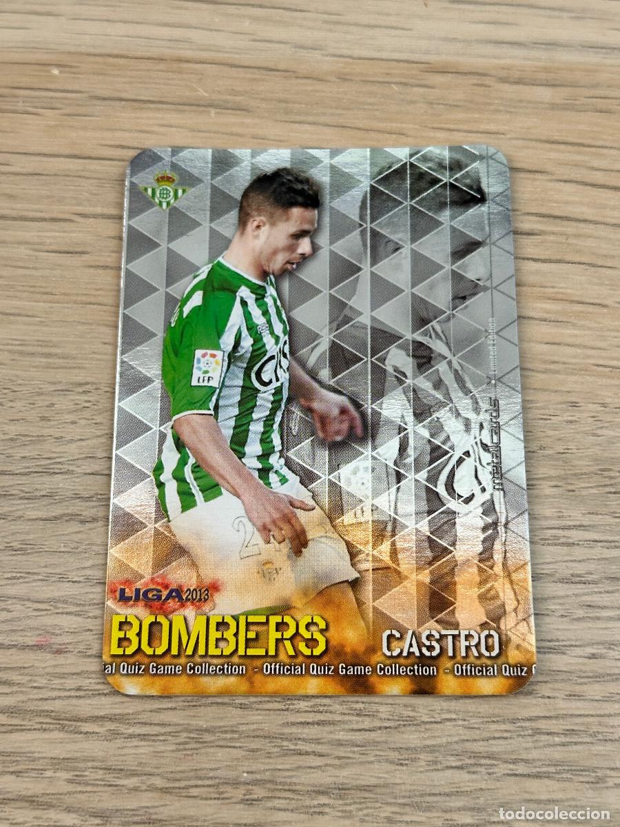 Football Stickers: 10/21 RUBEN CASTRO BOMBERS BRILLO LISO BETIS 12 13 MUNDICROMO 2012 2013