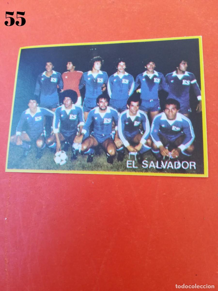 Cromos de F&uacute;tbol: Cromo n.55 f&uacute;tbol en accion - danone - sin pegar