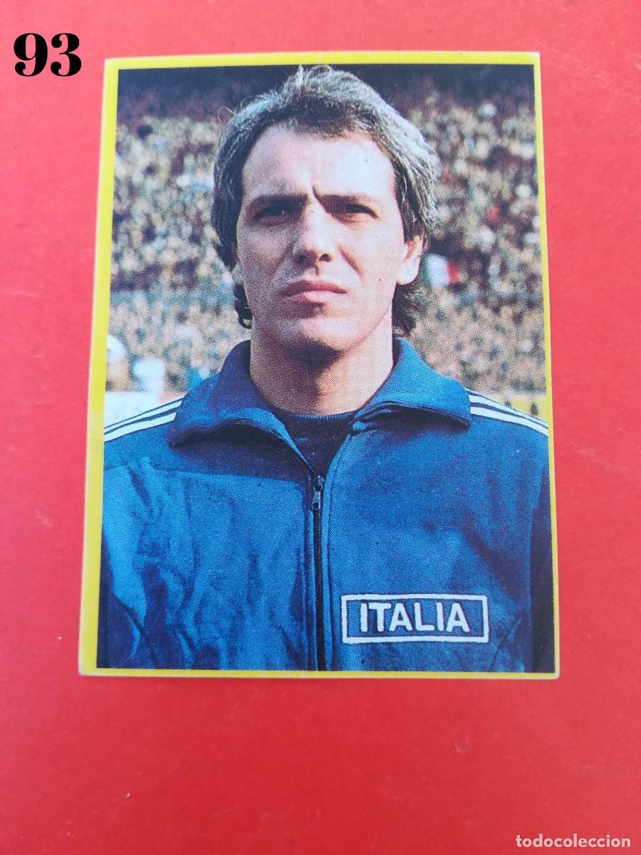 Cromos de F&uacute;tbol: Cromo n.93 f&uacute;tbol en accion - danone - sin pegar