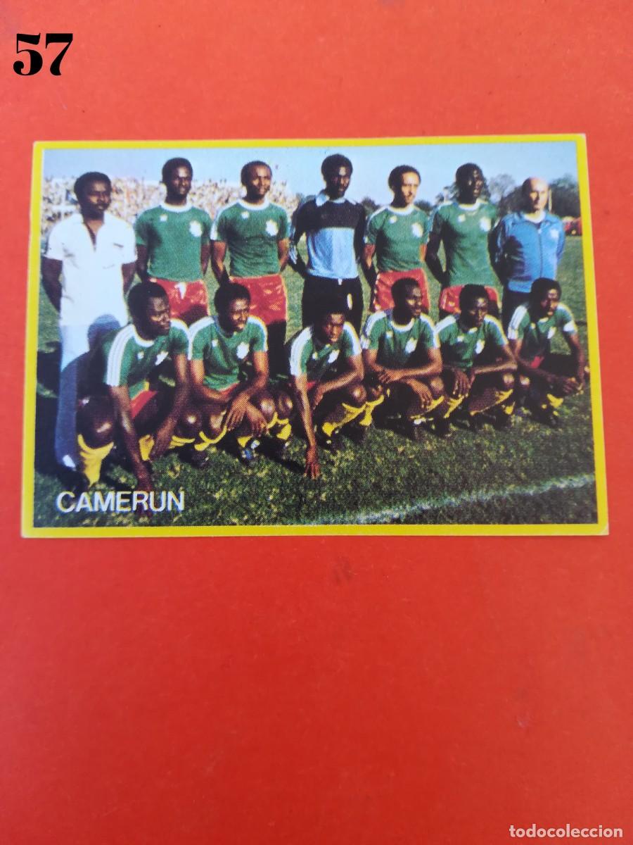 Cromos de F&uacute;tbol: Cromo n.57 f&uacute;tbol en accion - danone - sin pegar