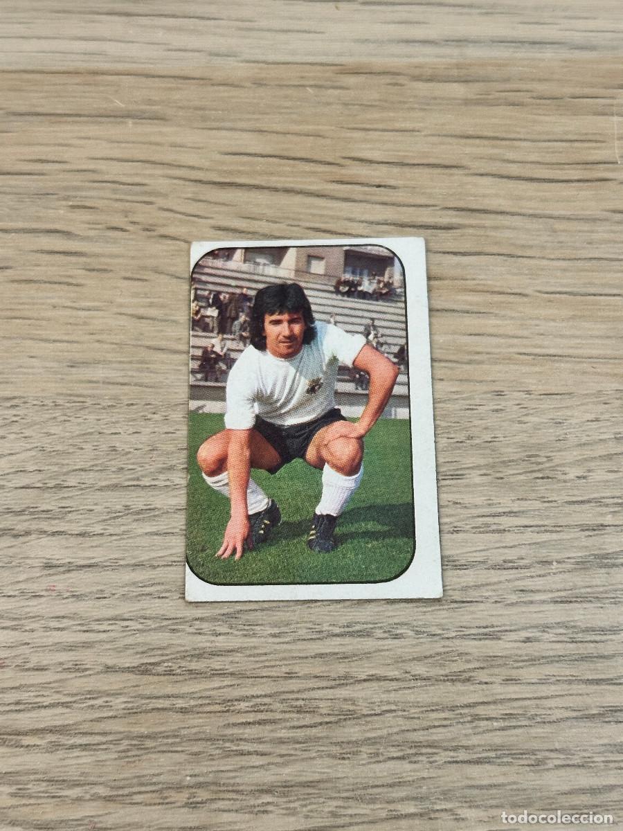 Cromos de F&uacute;tbol: JUANITO BURGOS LIGA 1976 1977 EDICIONES ESTE 76 77 NUNCA PEGADO SIN PEGAR