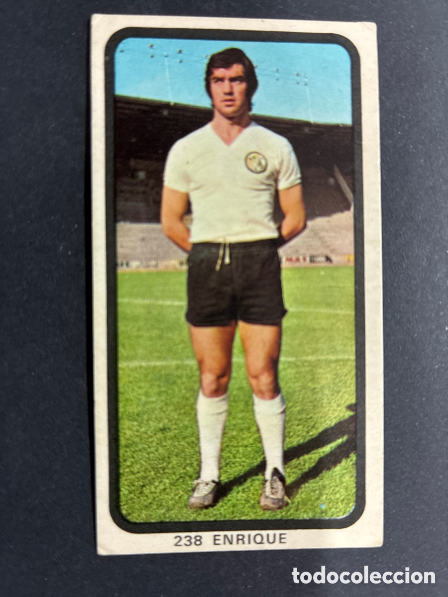 Figurine di Calcio: CROMO FUTBOL SIN PEGAR ENRIQUE SALAMANCA LIGA 1974-75 EDITORIAL RUIZ ROMERO