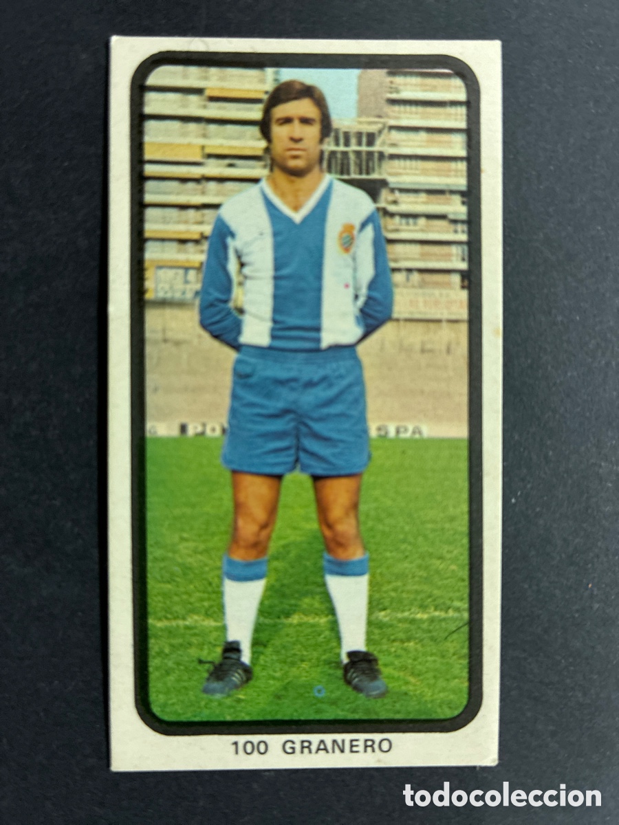 Figurine di Calcio: CROMO FUTBOL SIN PEGAR GRANERO ESPA&Ntilde;OL LIGA 1974-75 EDITORIAL RUIZ ROMERO
