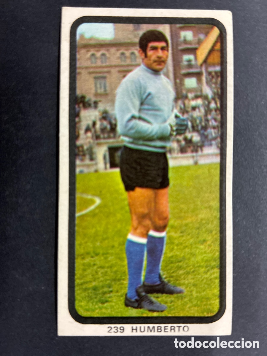 Cromos de f&uacute;tbol: CROMO FUTBOL SIN PEGAR HUMBERTO HERCULES LIGA 1974-75 EDITORIAL RUIZ ROMERO