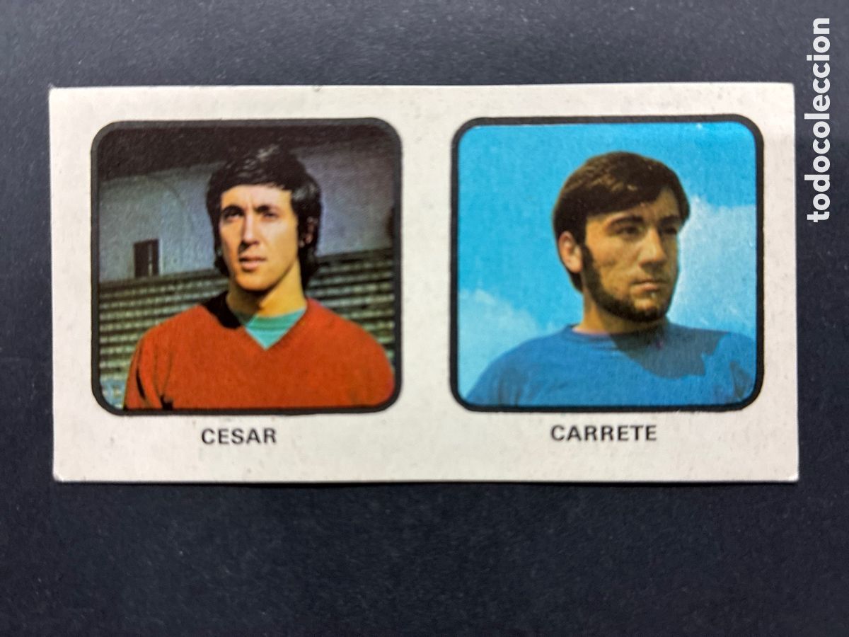 Football Stickers: CROMO FUTBOL SIN PEGAR N&ordm; 265 CESAR CARRTETE LIGA 1974-75 EDITORIAL RUIZ ROMERO