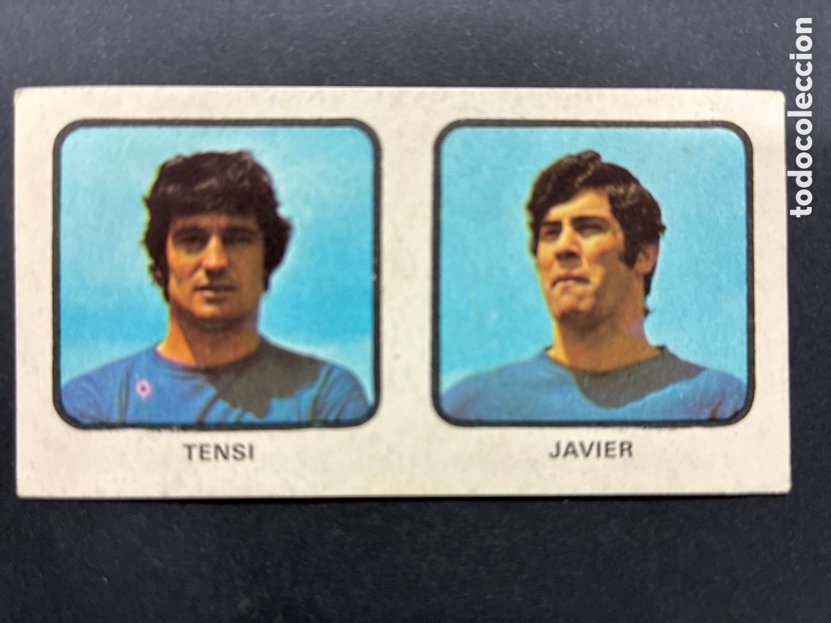 Football Stickers: CROMO FUTBOL SIN PEGAR N&ordm; 266 TENSI JAVIER LIGA 1974-75 EDITORIAL RUIZ ROMERO