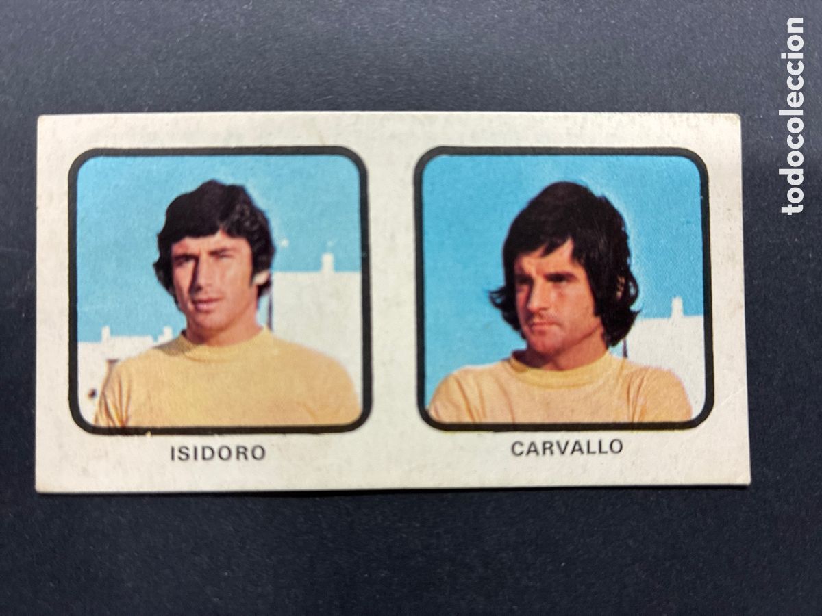 Football Stickers: CROMO FUTBOL SIN PEGAR N&ordm; 274 ISIDORO CARVALLO LIGA 1974-75 EDITORIAL RUIZ ROMERO