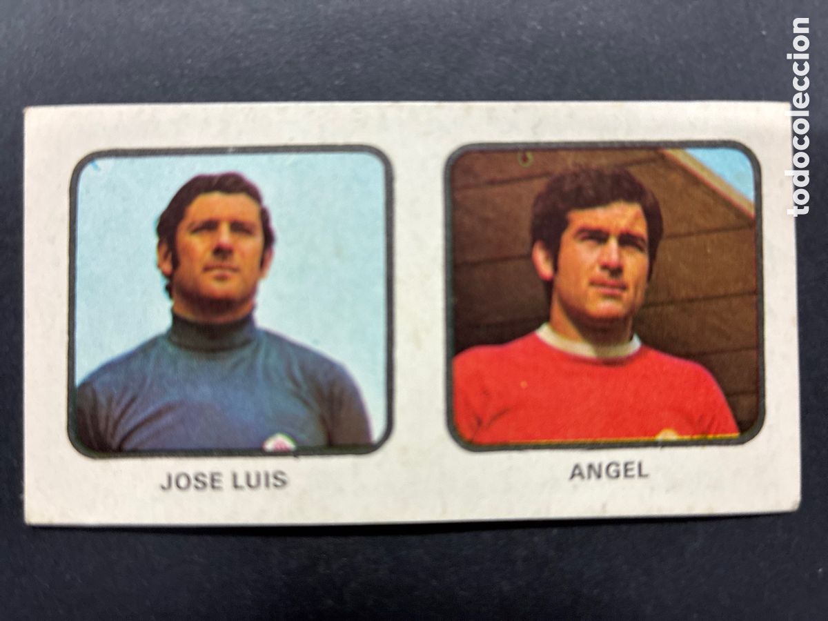 Cromos de f&uacute;tbol: CROMO FUTBOL SIN PEGAR N&ordm; 283 JOSE LUIS ANGEL LIGA 1974-75 EDITORIAL RUIZ ROMERO