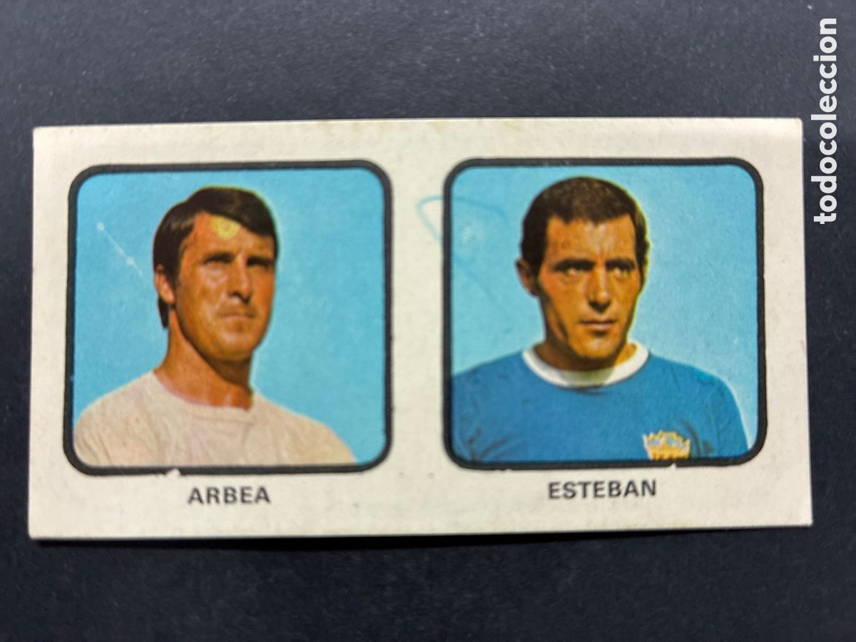 Cromos de f&uacute;tbol: CROMO FUTBOL SIN PEGAR N&ordm; 313 ARBEA ESTEBAN 1974-75 EDITORIAL RUIZ ROMERO