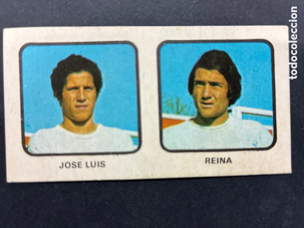 Cromos de f&uacute;tbol: CROMO FUTBOL SIN PEGAR N&ordm; 320 JOSE LUIS REINA 1974-75 EDITORIAL RUIZ ROMERO