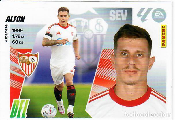 Cartes &agrave; collectionner de Football: CROMO PANINI LIGA ESTE 2025-26 (25 - 26) - FICHAJE N&ordm; 16 - ALFON - SEVILLA - 2&ordf; EDICI&Oacute;N