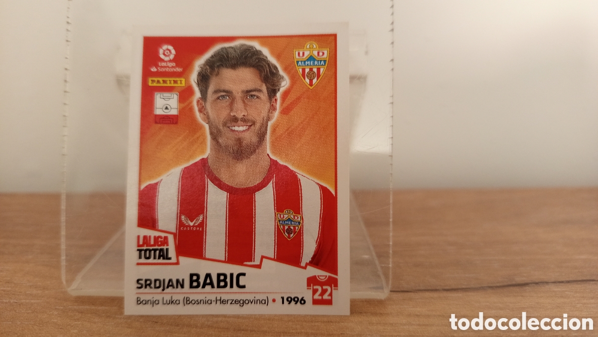 Cromos de F&uacute;tbol: ❇️ CROMO STICKER ⚽ BABIC ALMER&Iacute;A 7 2022 2023 22 23 LA LIGA TOTAL PANINI ❇️