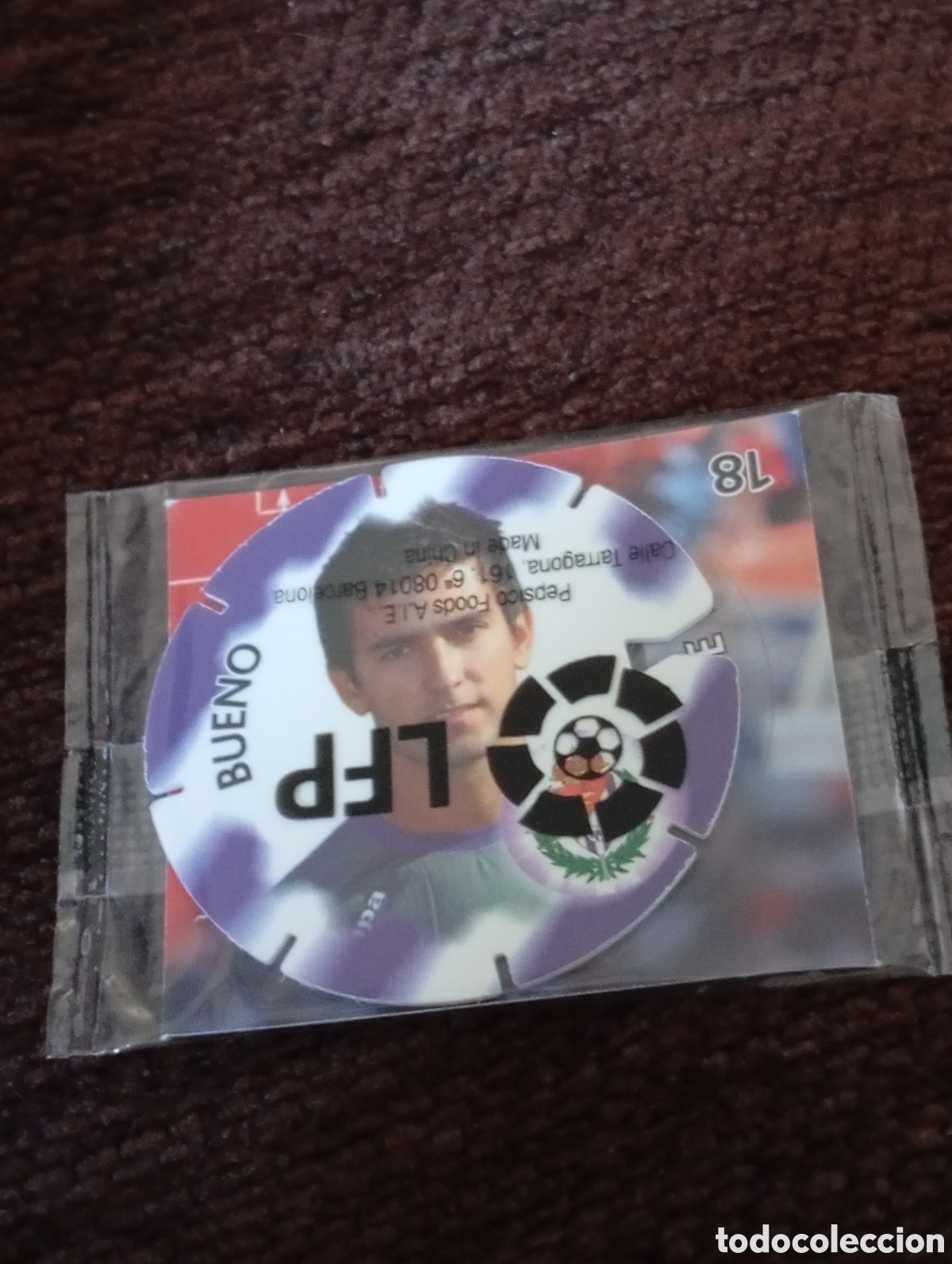 Cromos de F&uacute;tbol: Ref 175. Bueno. Valladolid. Tazo la liga matutano