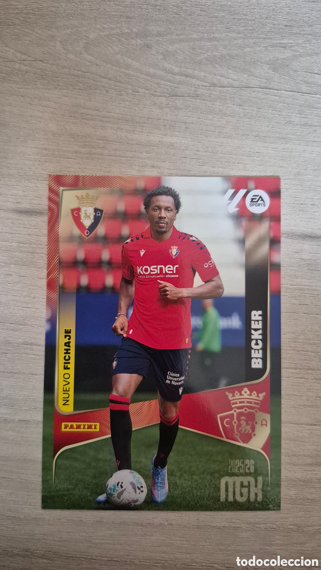 Cromos de Futebol: Fichaje N&deg;485 Becker Megacracks 25/26