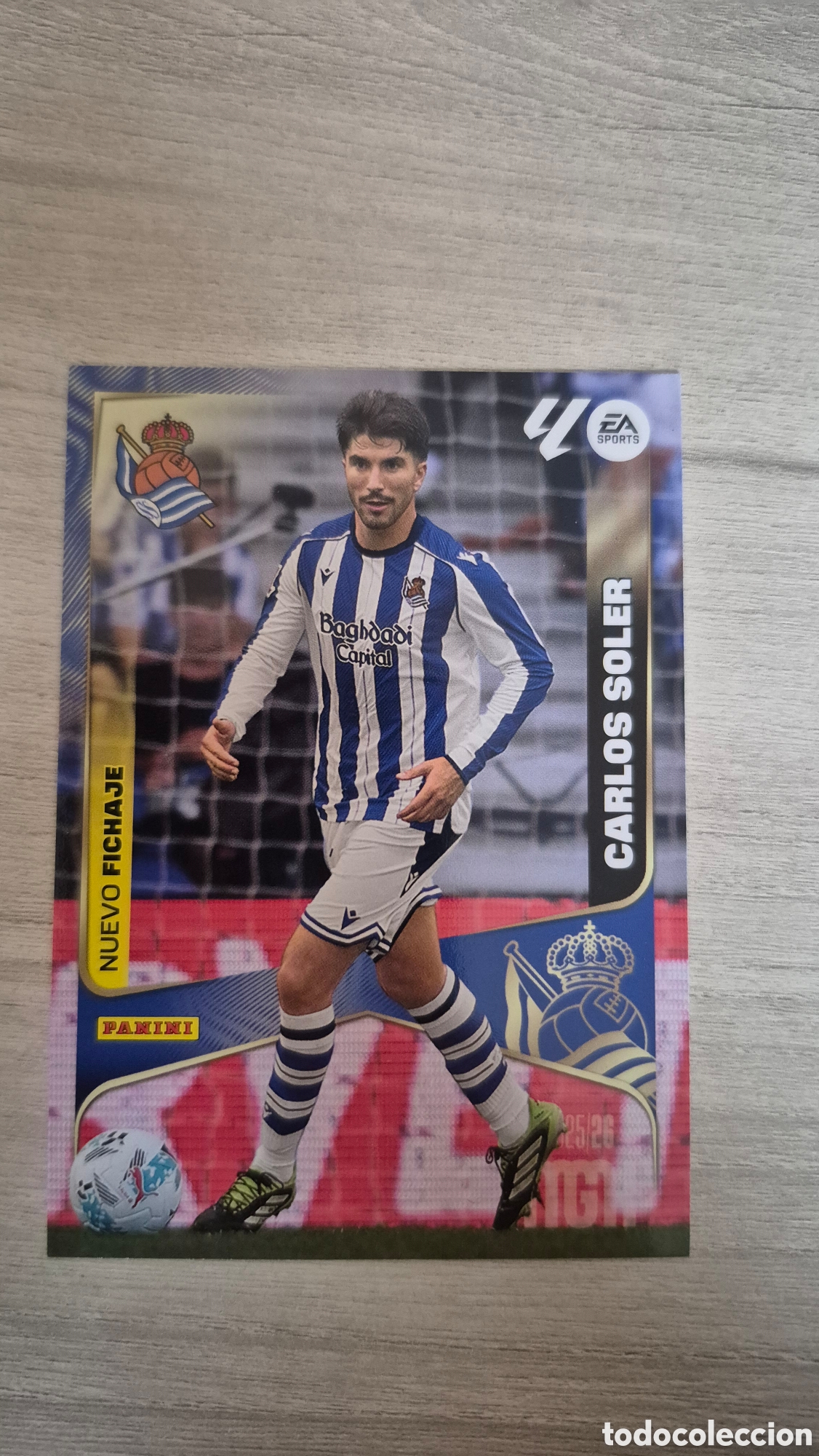 Figurine di Calcio: Fichaje N&deg;491 Carlos Soler Megacracks 25/26