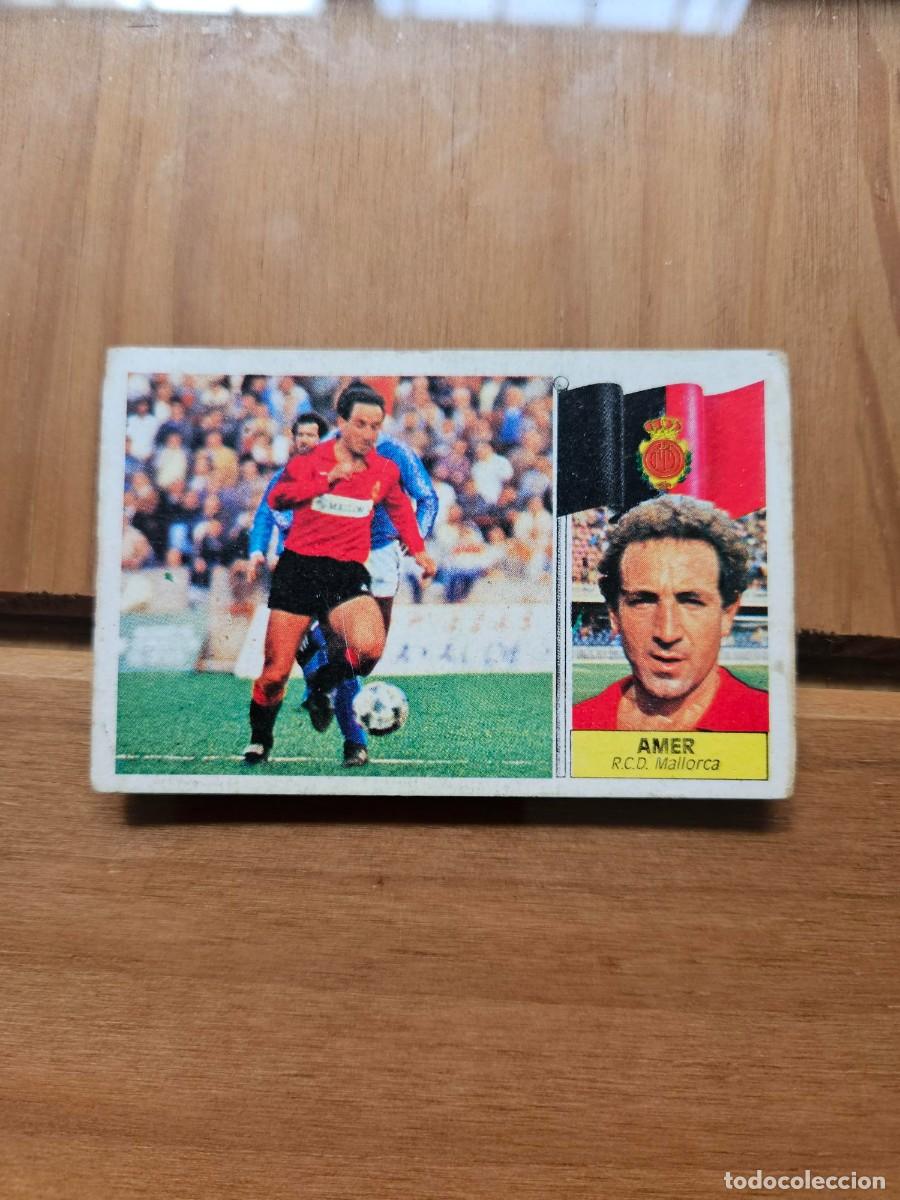 Figurine di Calcio: AMER MALLORCA LIGA ESTE 86 87 1986 1987 DESPEGADO