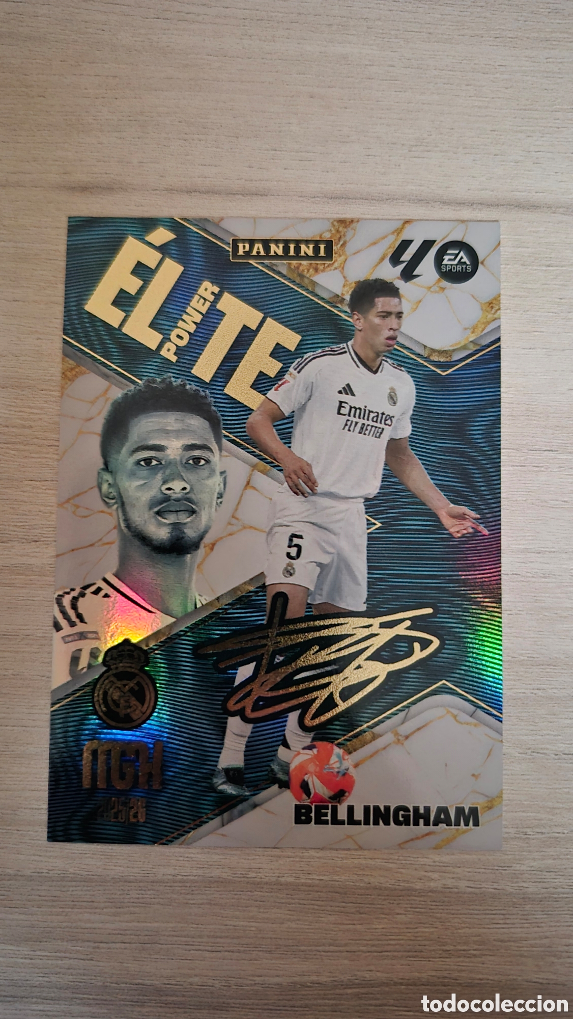 Cromos de f&uacute;tbol: P1 Elite Power Bellingham Megacracks 25/26