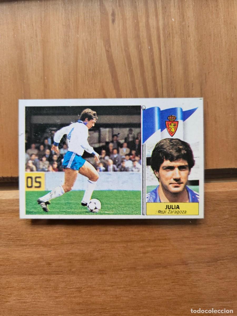 Fu&szlig;ball-Sticker: JULIA ZARAGOZA LIGA ESTE 86 87 1986 1987 DESPEGADO