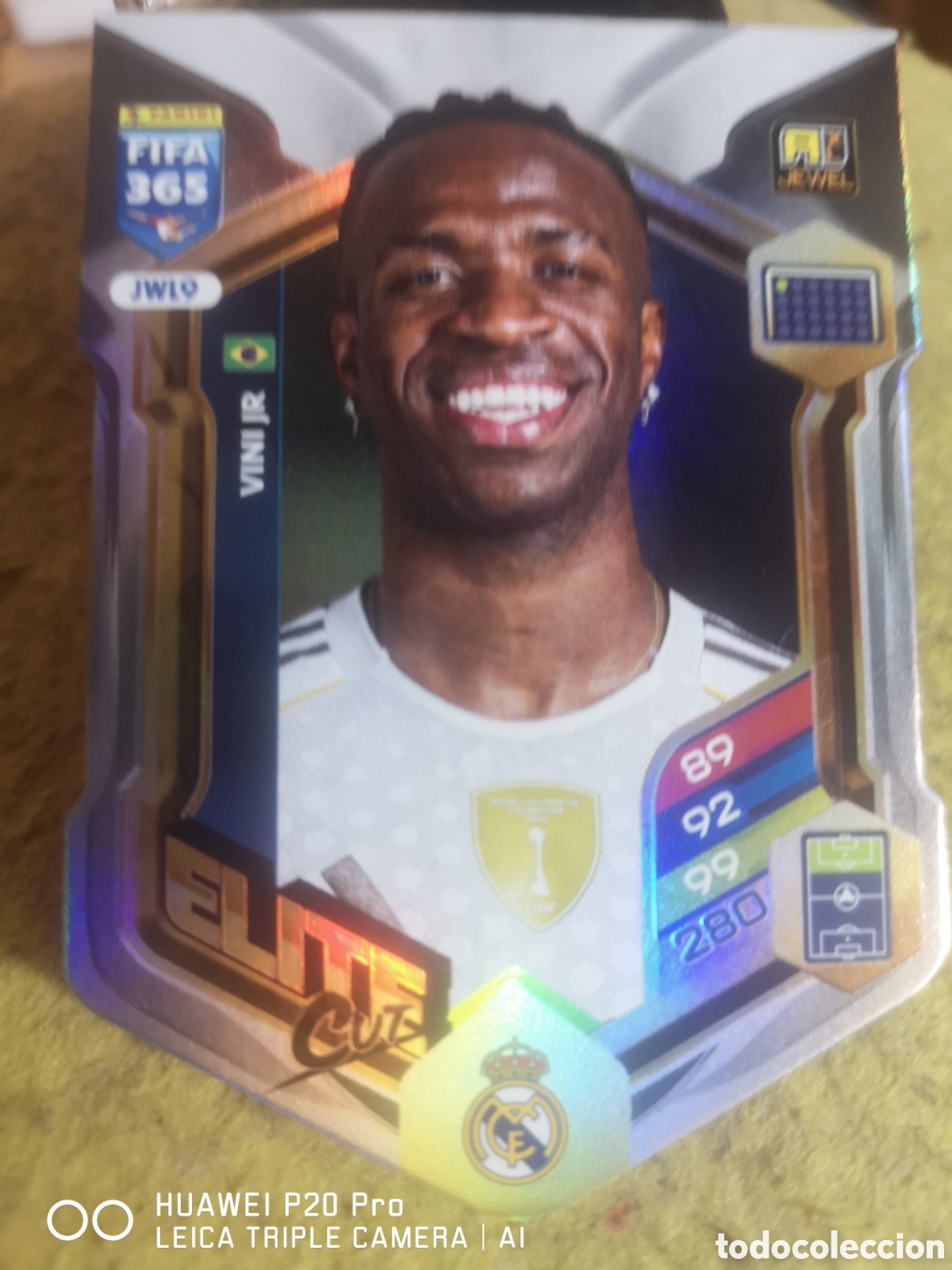 Cromos de F&uacute;tbol: ADRENALYN 2026 - FIFA 365 / ELITE CUT VINICIUS - REAL MADRID / JWL9