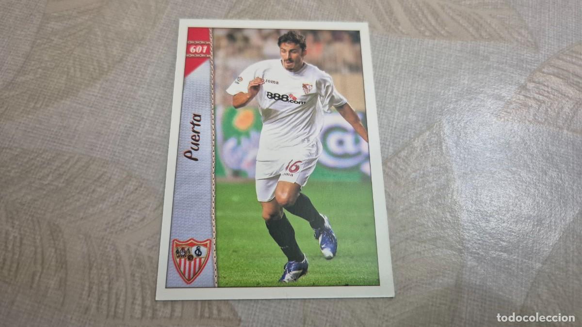 Cromos de F&uacute;tbol: MUNDICROMO LAS FICHAS DE LA LIGA 2006 2007 N&ordm; 601 ULTIMA HORA + ANTONIO PUERTA DEL SEVILLA