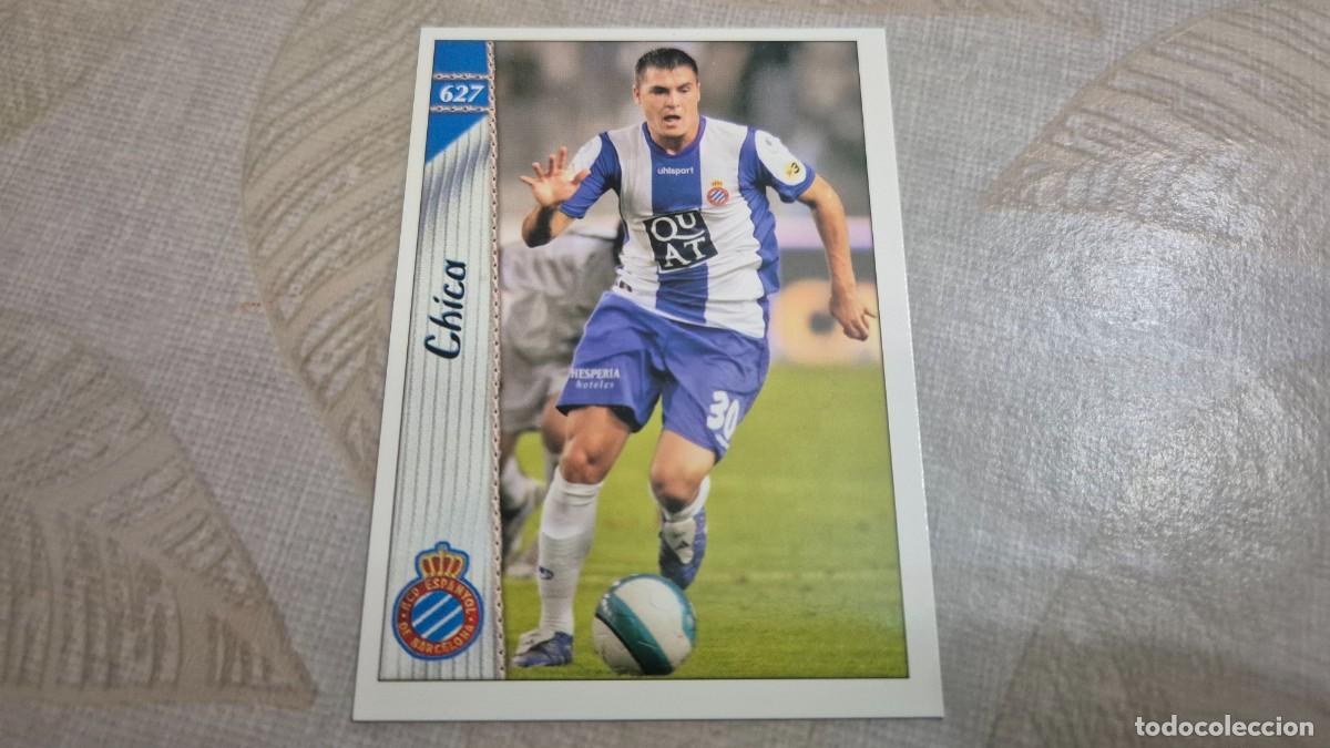 Cromos de F&uacute;tbol: MUNDICROMO LAS FICHAS DE LA LIGA 2006 2007 N&ordm; 627 ULTIMA HORA + CHICA DEL ESPANYOL