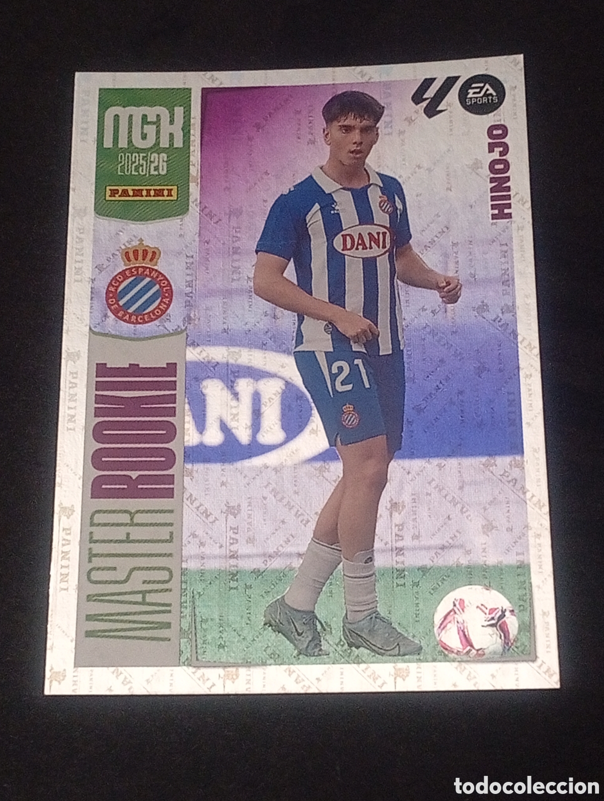 Figurine di Calcio: 413 m&aacute;ster rookie HINOJO ESPANYOL MEGACRACKS 2025 2026 25 26 CROMOS CARDS PANINI TOPPS