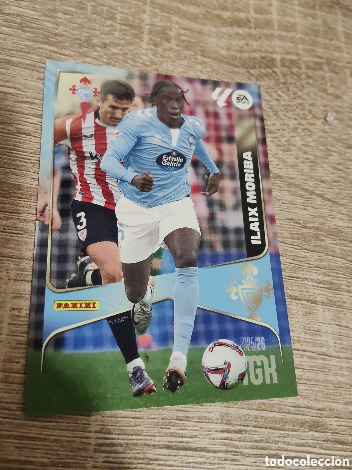 Cromos de F&uacute;tbol: Panini Megacracks 2025 2026 25 26 118 Ilaix Moriba Celta de Vigo