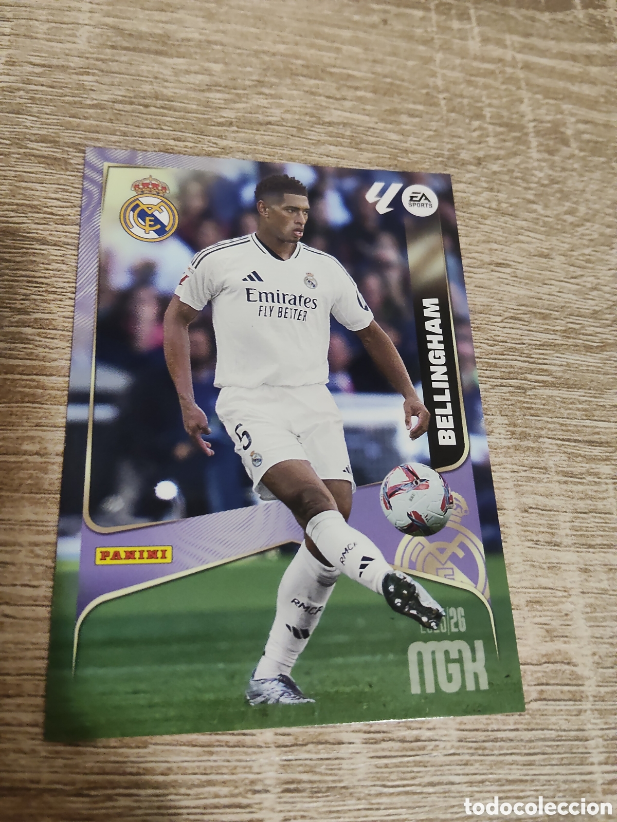 Cromos de f&uacute;tbol: Panini Megacracks 2025 2026 25 26 229 Bellingham Real Madrid