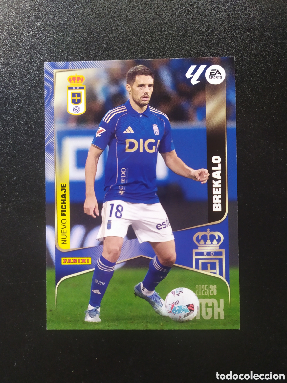 Football Stickers: Megacracks 2025 2026 25 26 panini Brekalo fichaje n&deg; 497 Oviedo