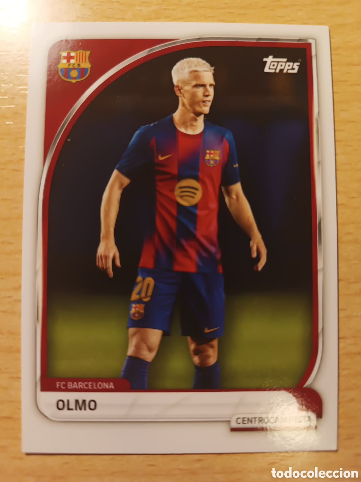 Cromos de F&uacute;tbol: DANI OLMO FC BARCELONA COLLECTOR TIN 2025 2026 25 26