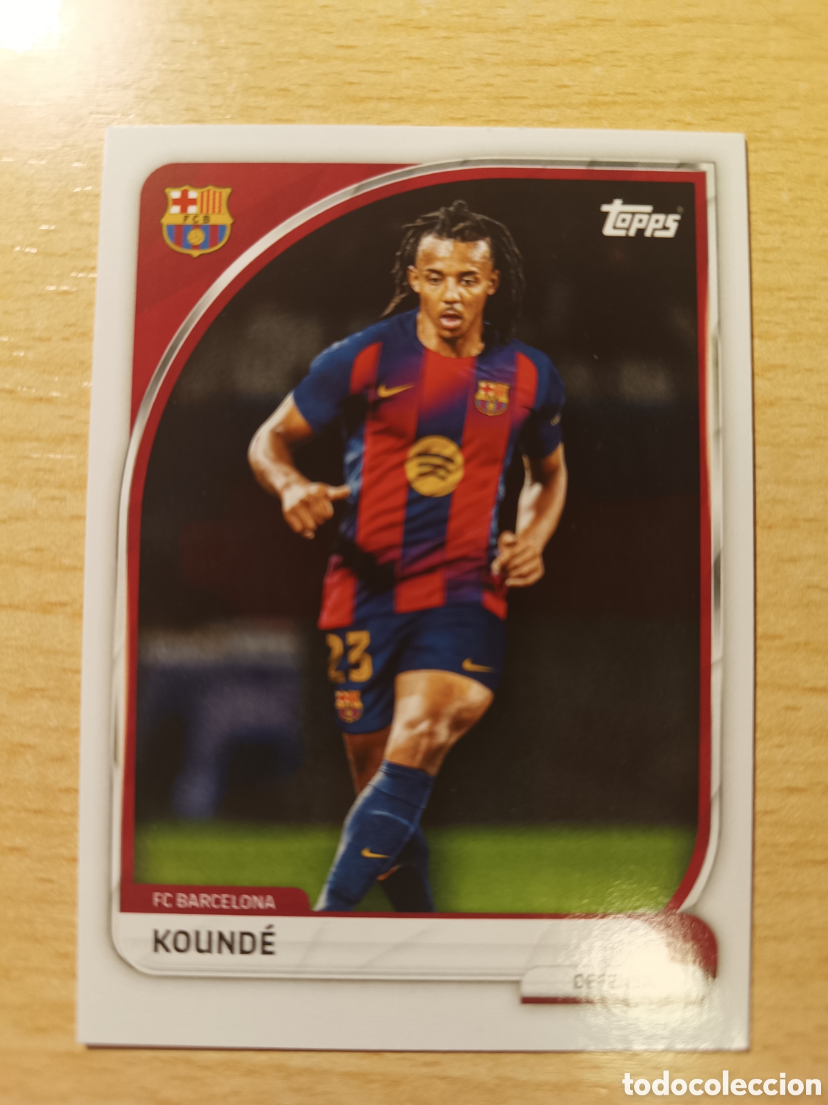 Cromos de F&uacute;tbol: KOUNDE FC BARCELONA COLLECTOR TIN 2025 2026 TOPPS 25 26