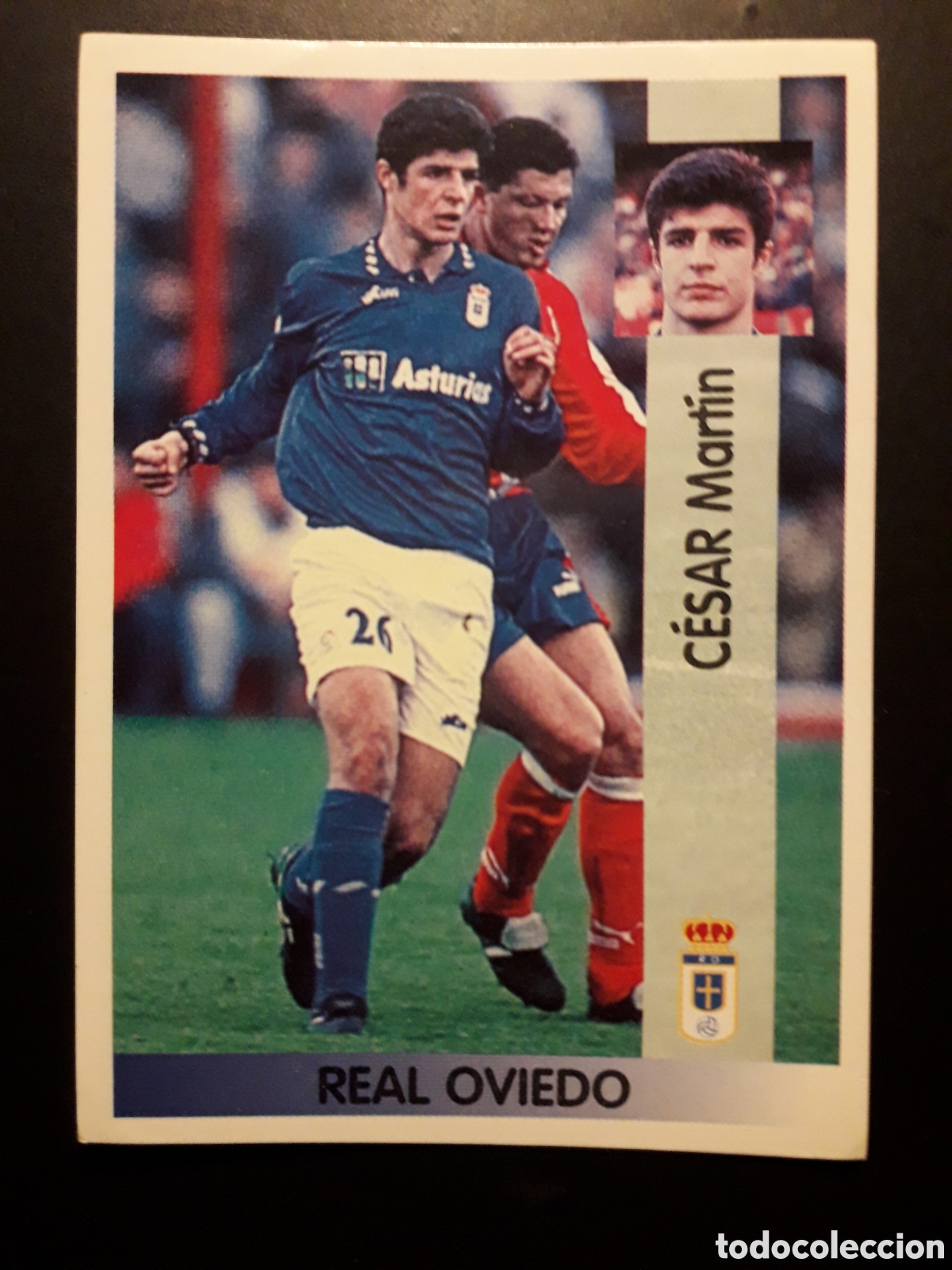 Figurine di Calcio: C&Eacute;SAR OVIEDO N&deg; 229 PANINI 96 97 1996 1997 SIN PEGAR PEDIDO M&Iacute;NIMO 3&euro;
