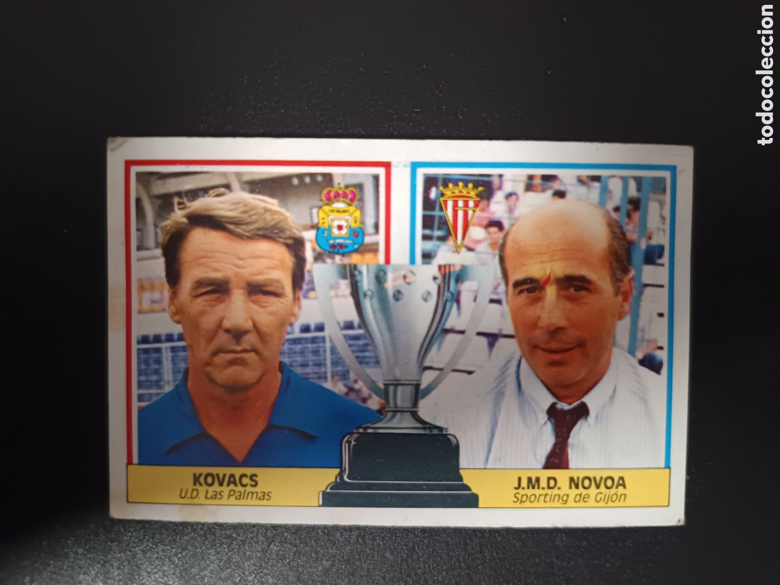 Cromos de f&uacute;tbol: CROMO KOVACS JOSE MANUEL NO OA ENTRENADORES ED ESTE LIGA 86 87 1986 1987