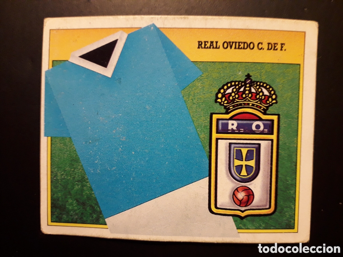 Figurine di Calcio: ESCUDO OVIEDO ED ESTE 1991 1992 91 92 DESPEGADO, ADELGAZADO PEDIDO M&Iacute;NIMO 3&euro;