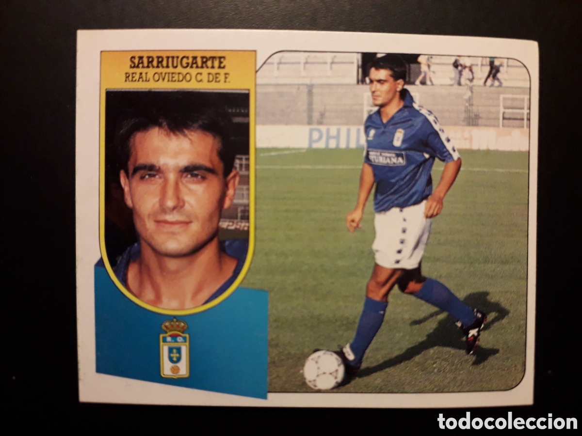Figurine di Calcio: SARRIUGARTE OVIEDO ED ESTE 1991 1992 91 92 DESPEGADO, PEDIDO M&Iacute;NIMO 3&euro;