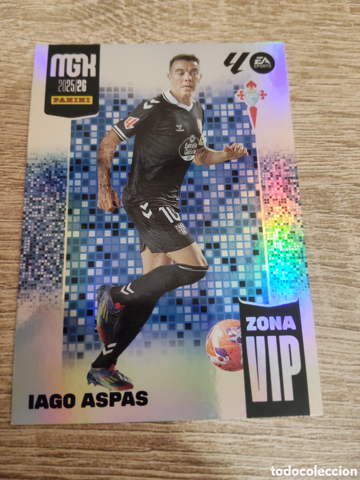 Cromos de F&uacute;tbol: Panini Megacracks 2025 2026 25 26 395 Iago Aspas Celta de Vigo zona VIP