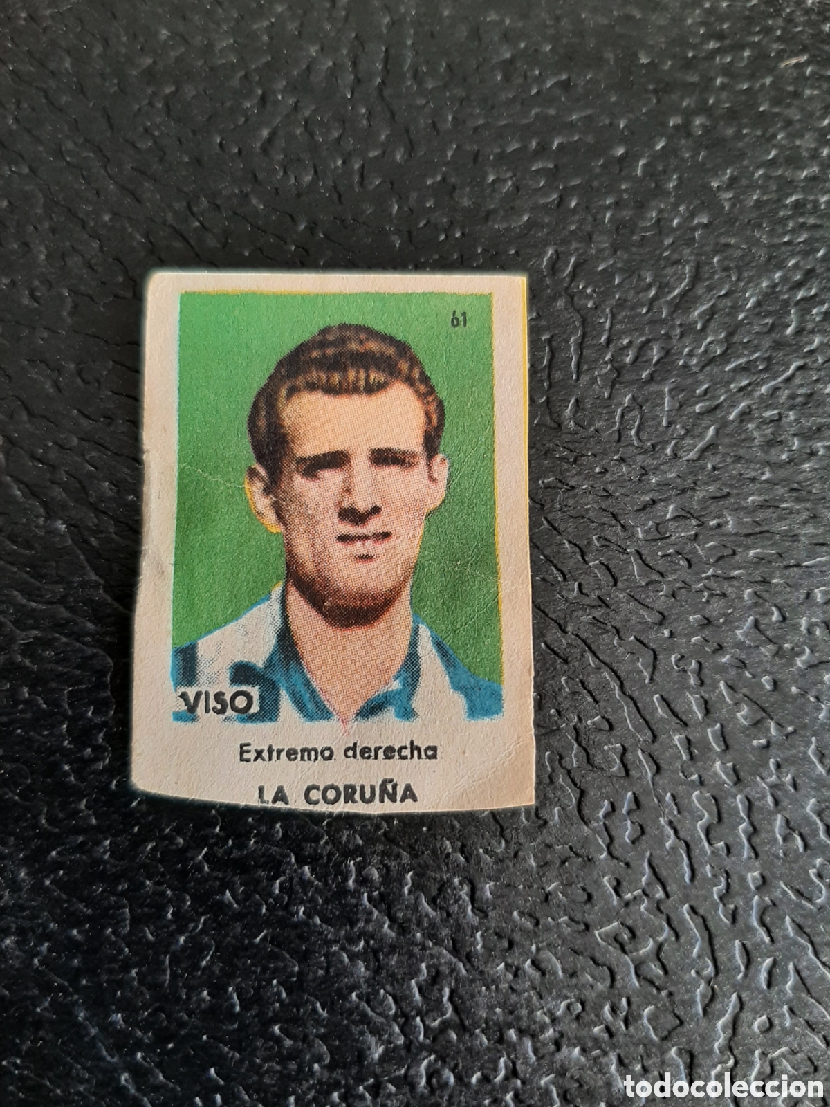 Football Stickers: VISO LA CORU&Ntilde;A N 61 ASES DEL FUTBOL 1&ordf; DIVISION SERIE C SOBRE AS BRUGUERA 1944