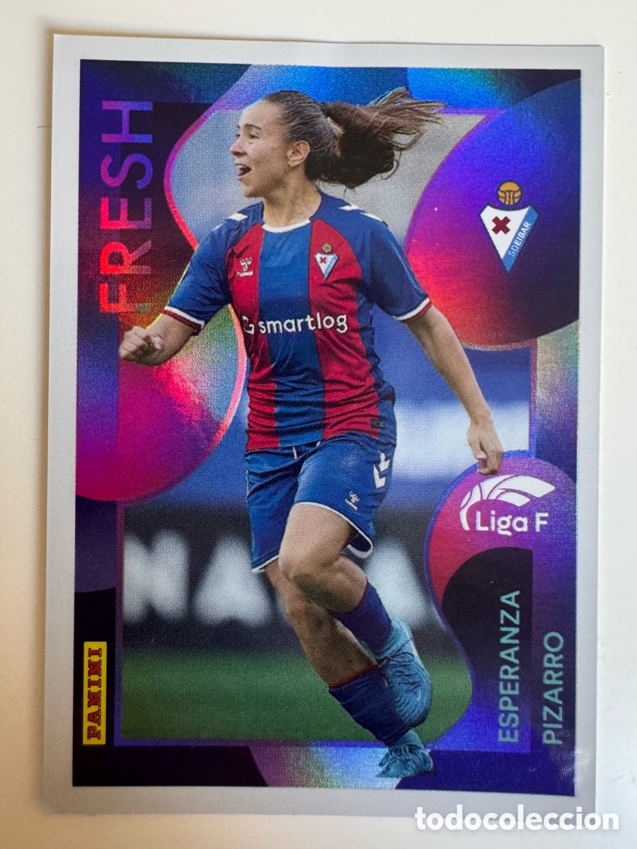 Figurine di Calcio: PANINI LIGA F FEMENINA 2024-2025 24-25 &ndash; N&ordm; 373 &mdash; ESPERANZA PIZARRO (Fresh)