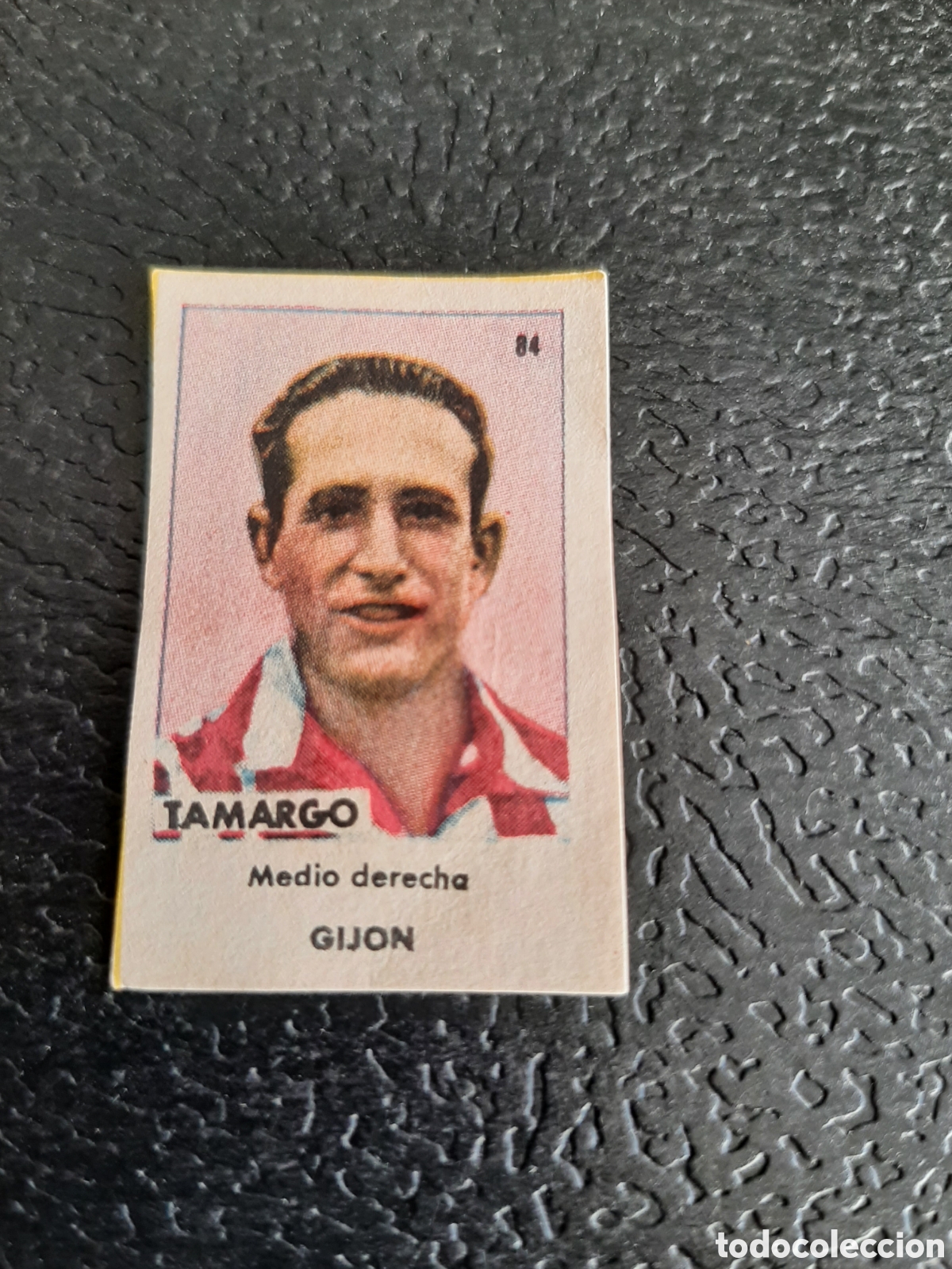 Cromos de Futebol: TAMARGO GIJON N 84 ASES DEL FUTBOL 1&ordf; DIVISION SERIE C SOBRE AS BRUGUERA 1944