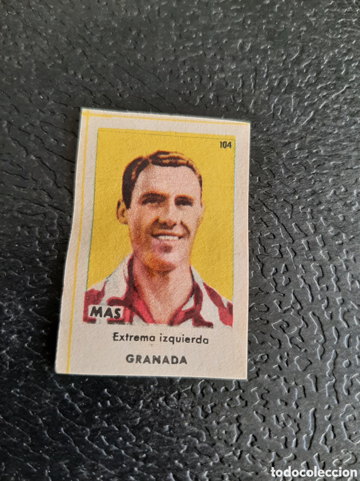 Cromos de Futebol: MAS GRANADA N 104 ASES DEL FUTBOL 1&ordf; DIVISION SERIE C SOBRE AS BRUGUERA 1944