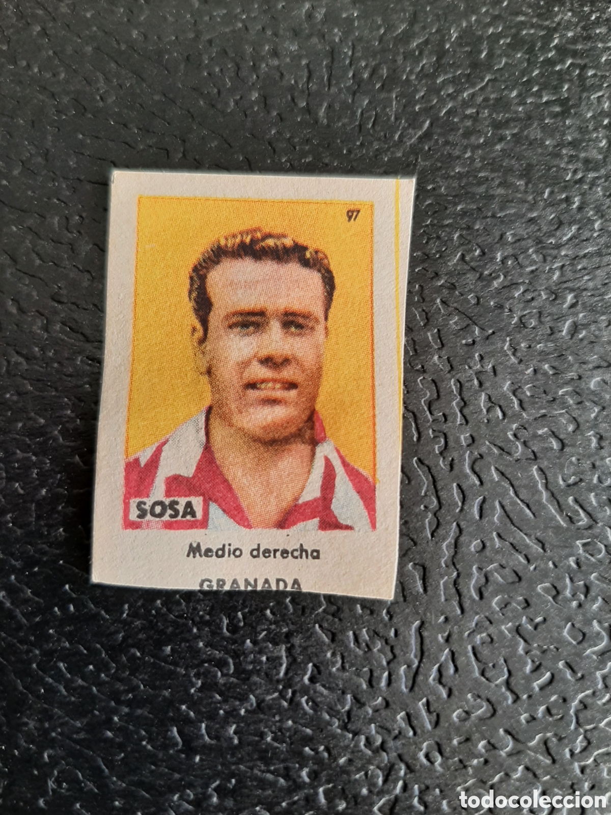 Cromos de Futebol: SOSA GRANADA N 97 ASES DEL FUTBOL 1&ordf; DIVISION SERIE C SOBRE AS BRUGUERA 1944