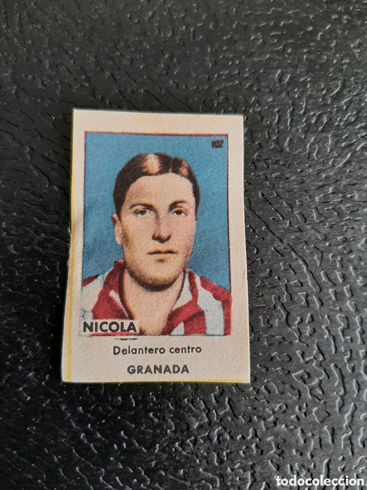 Cromos de Futebol: NICOLA GRANADA N 102 ASES DEL FUTBOL 1&ordf; DIVISION SERIE C SOBRE AS BRUGUERA 1944