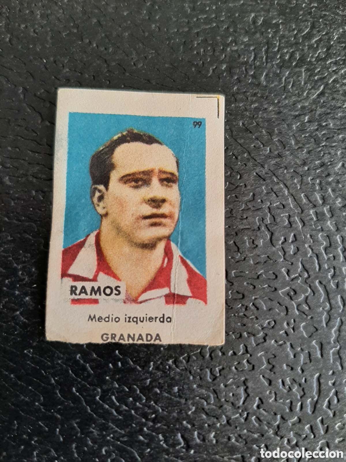 Cromos de Futebol: RAMOS GRANADA N 99 ASES DEL FUTBOL 1&ordf; DIVISION SERIE C SOBRE AS BRUGUERA 1944