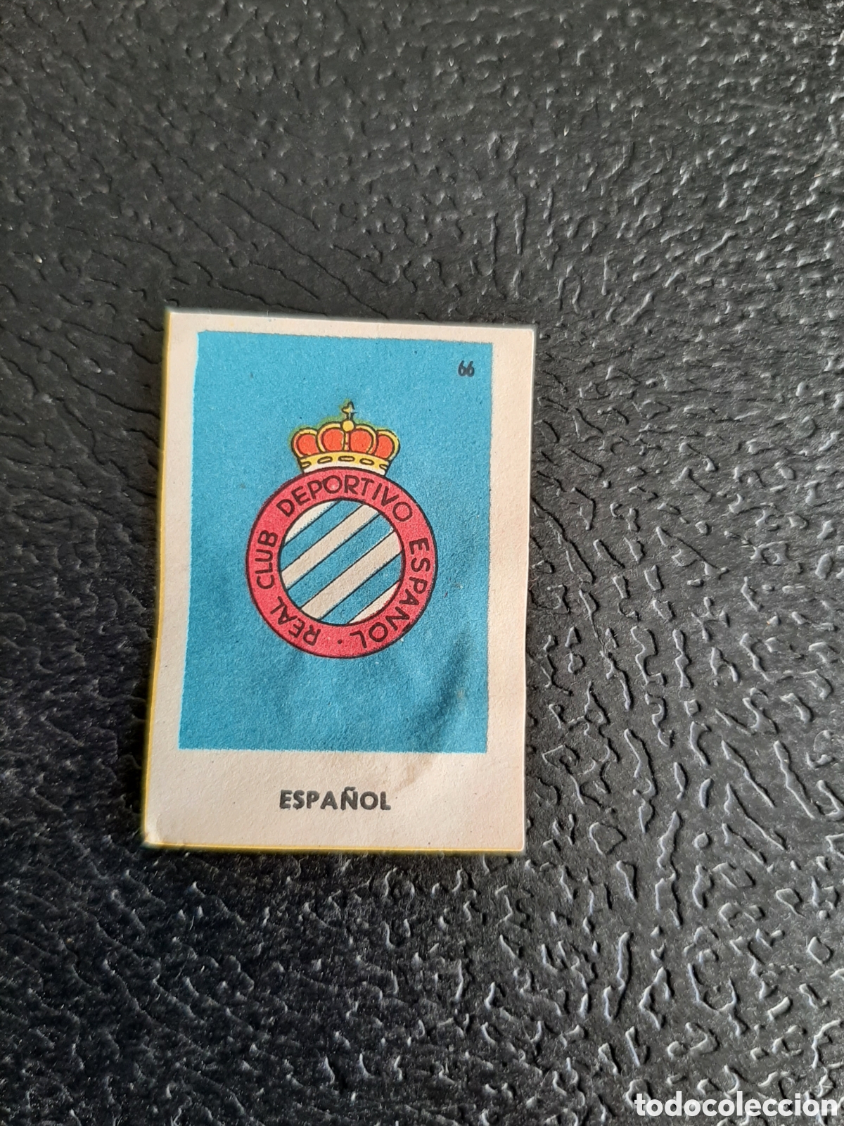 Cromos de Futebol: ESCUDO ESPA&Ntilde;OL N 66 ASES DEL FUTBOL 1&ordf; DIVISION SERIE C SOBRE AS BRUGUERA 1944