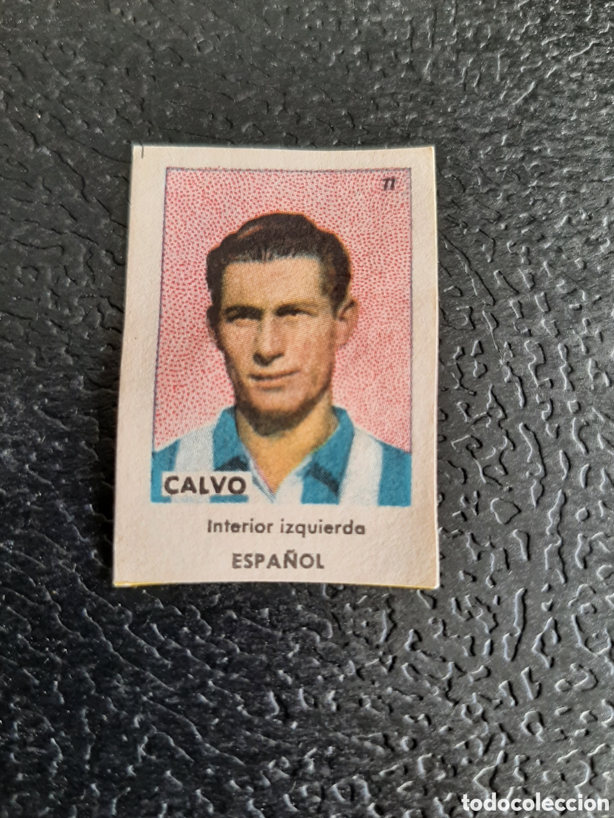 Cromos de Futebol: CALVO ESPA&Ntilde;OL N 77 ASES DEL FUTBOL 1&ordf; DIVISION SERIE C SOBRE AS BRUGUERA 1944