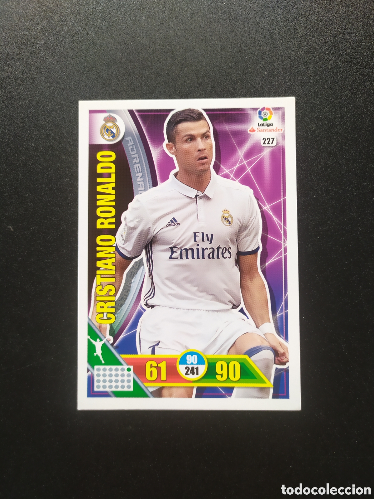 Cromos de f&uacute;tbol: Adrenalyn 2016 2017 16 17 panini Cristiano Ronaldo n&deg; 227 Real Madrid