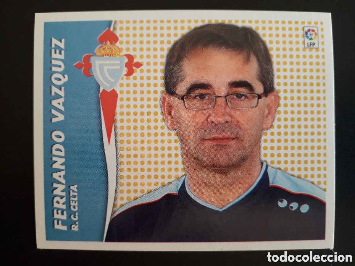 Cromos de F&uacute;tbol: FERNANDO V&Aacute;ZQUEZ CELTA DE VIGO ED ESTE 2006 2007 06 07 SIN PEGAR, PEDIDO M&Iacute;NIMO 3&euro;