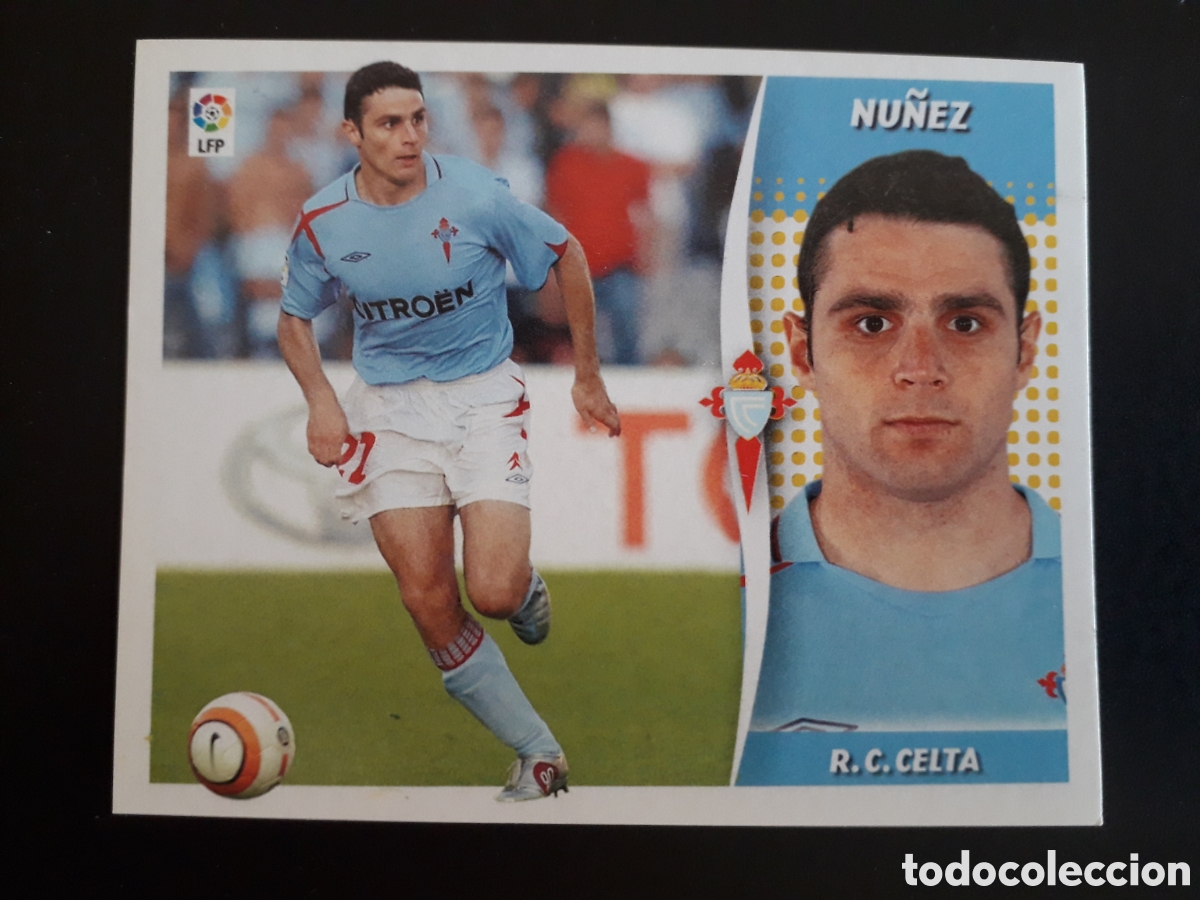 Cromos de F&uacute;tbol: N&Uacute;&Ntilde;EZ CELTA DE VIGO ED ESTE 2006 2007 06 07 SIN PEGAR, PEDIDO M&Iacute;NIMO 3&euro;
