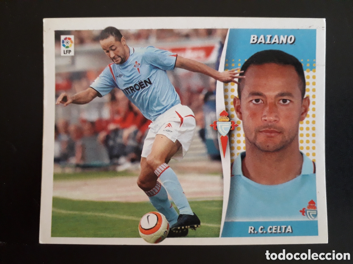 Cromos de F&uacute;tbol: BAHIANO CELTA DE VIGO ED ESTE 2006 2007 06 07 SIN PEGAR, PEDIDO M&Iacute;NIMO 3&euro;